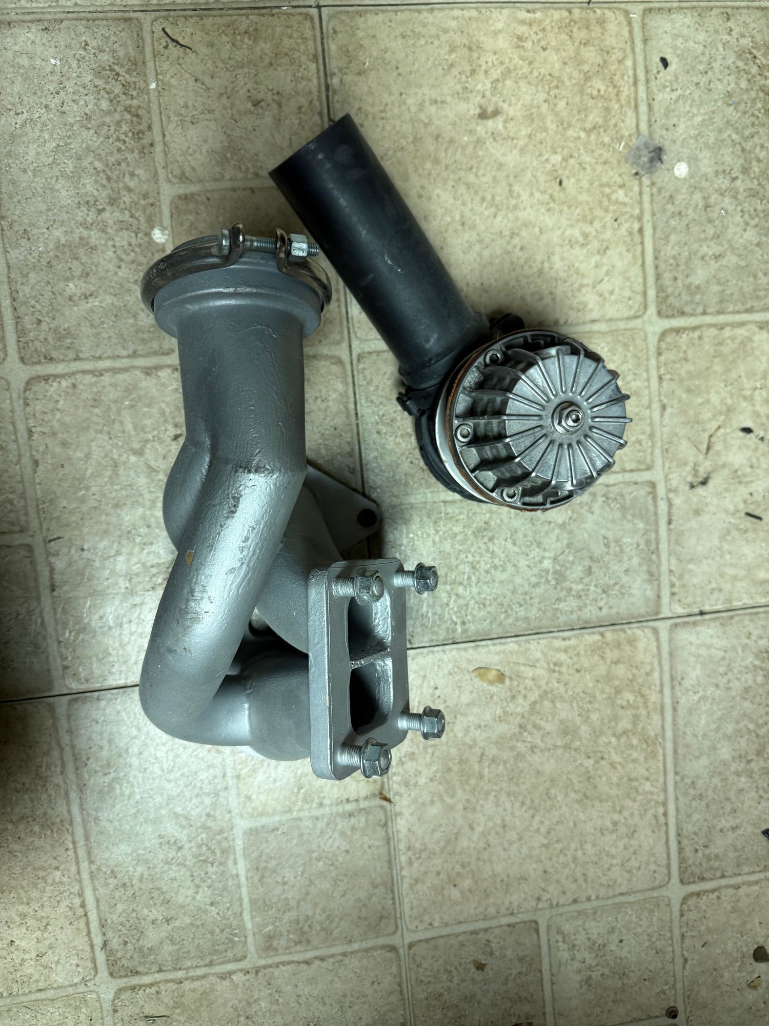 Engine - Exhaust - HKS T04Z manifold and wastegate - Used - 1993 to 2002 Mazda RX-7 - Sparta, NJ 07871, United States