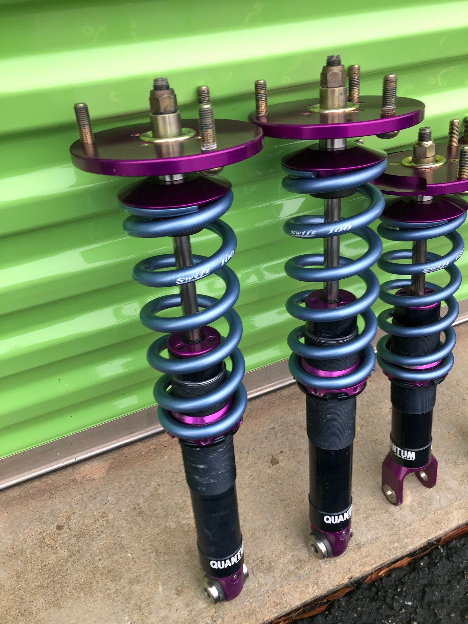 Steering/Suspension - Quantum Coilovers w/ 10K/8K Swift Springs - Used - 1993 to 2002 Mazda RX-7 - Hampton, VA 23663, United States