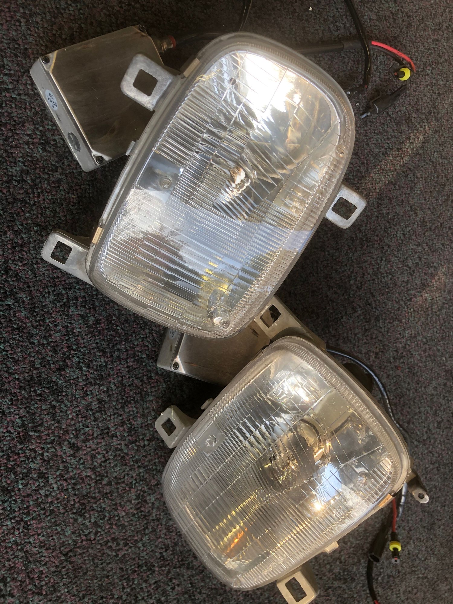 Lights - '93 Mazda RX7 Headlights with HID Bulbs and Ballasts - Used - 1993 to 1995 Mazda RX-7 - San Jose, CA 95129, United States