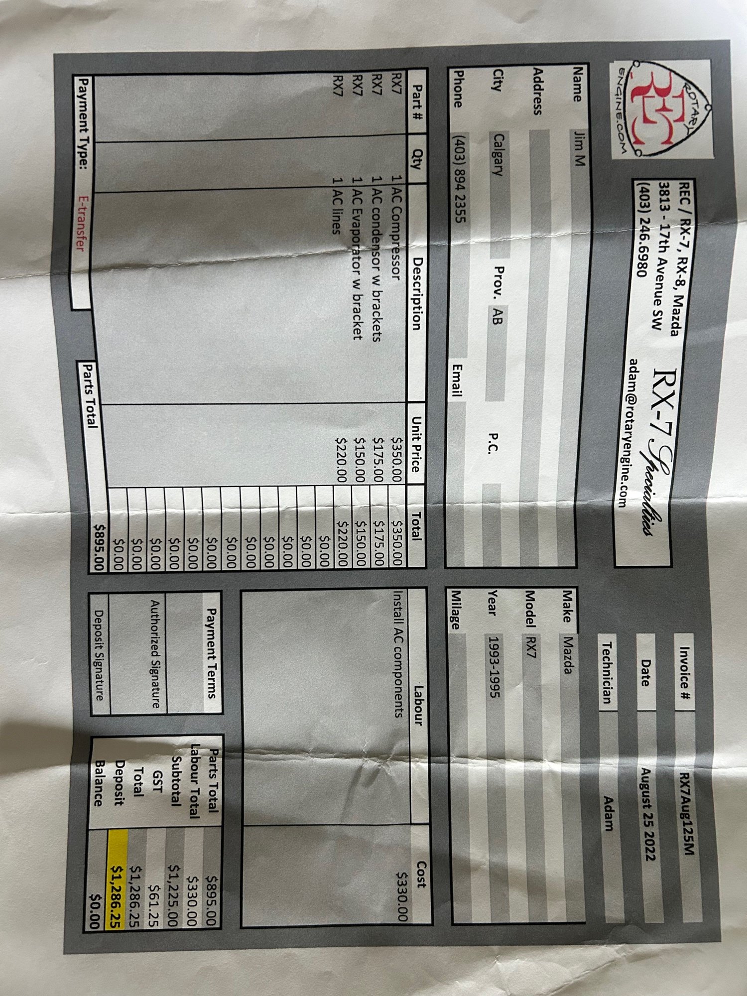 1993 Mazda RX-7 - 1993 RX-7 Manual Montego Blue Touring - Factory repaint, fresh street port rotary - Used - VIN JM1FD3318P0203166 - 83,000 Miles - Other - 2WD - Manual - Coupe - Blue - Calgary, AB T1B4C3, Canada