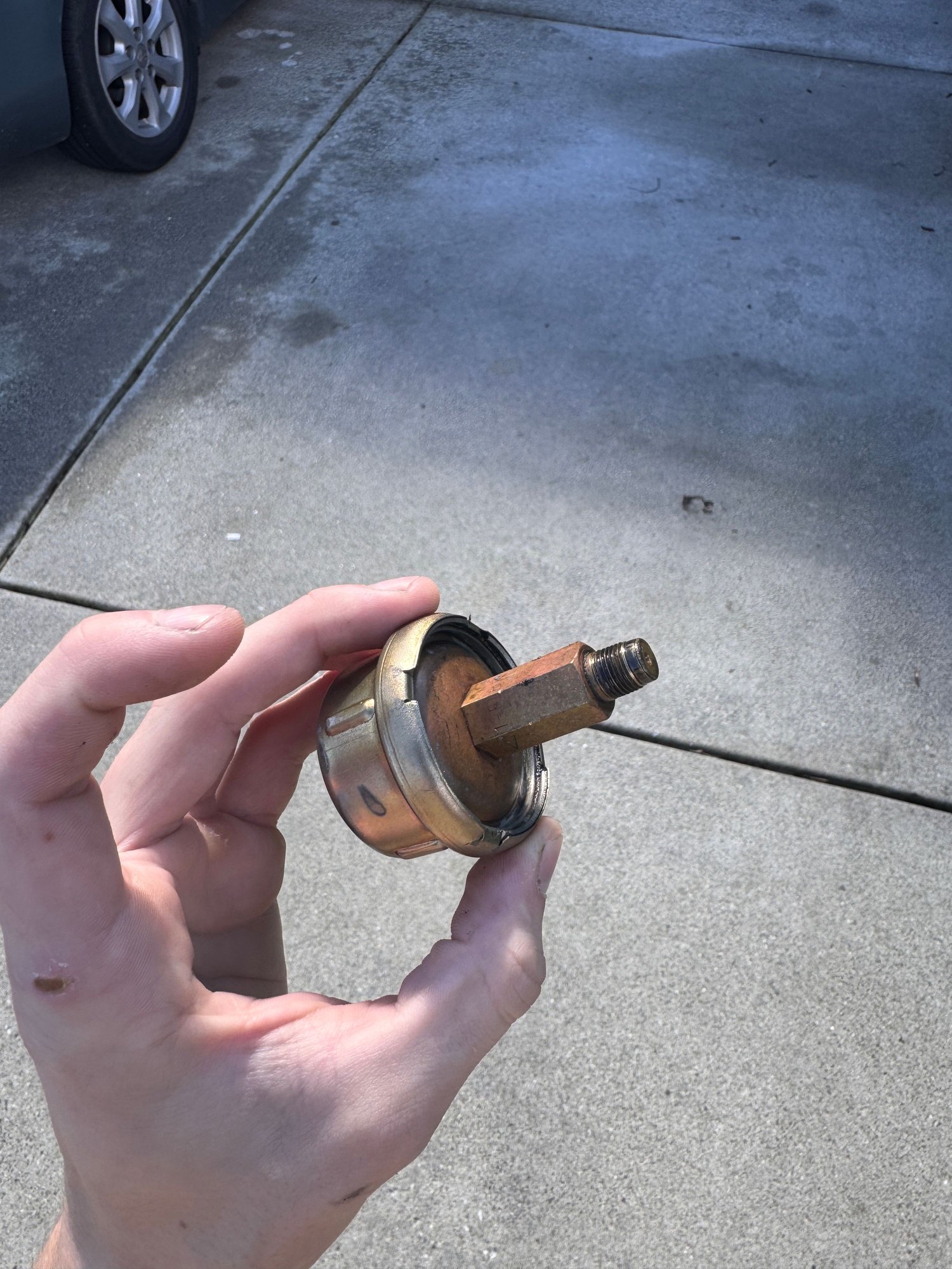 Engine - Exhaust - Used Oil Pressure Sender - Used - 1981 to 1992  All Models - Watsonville, CA 95076, United States