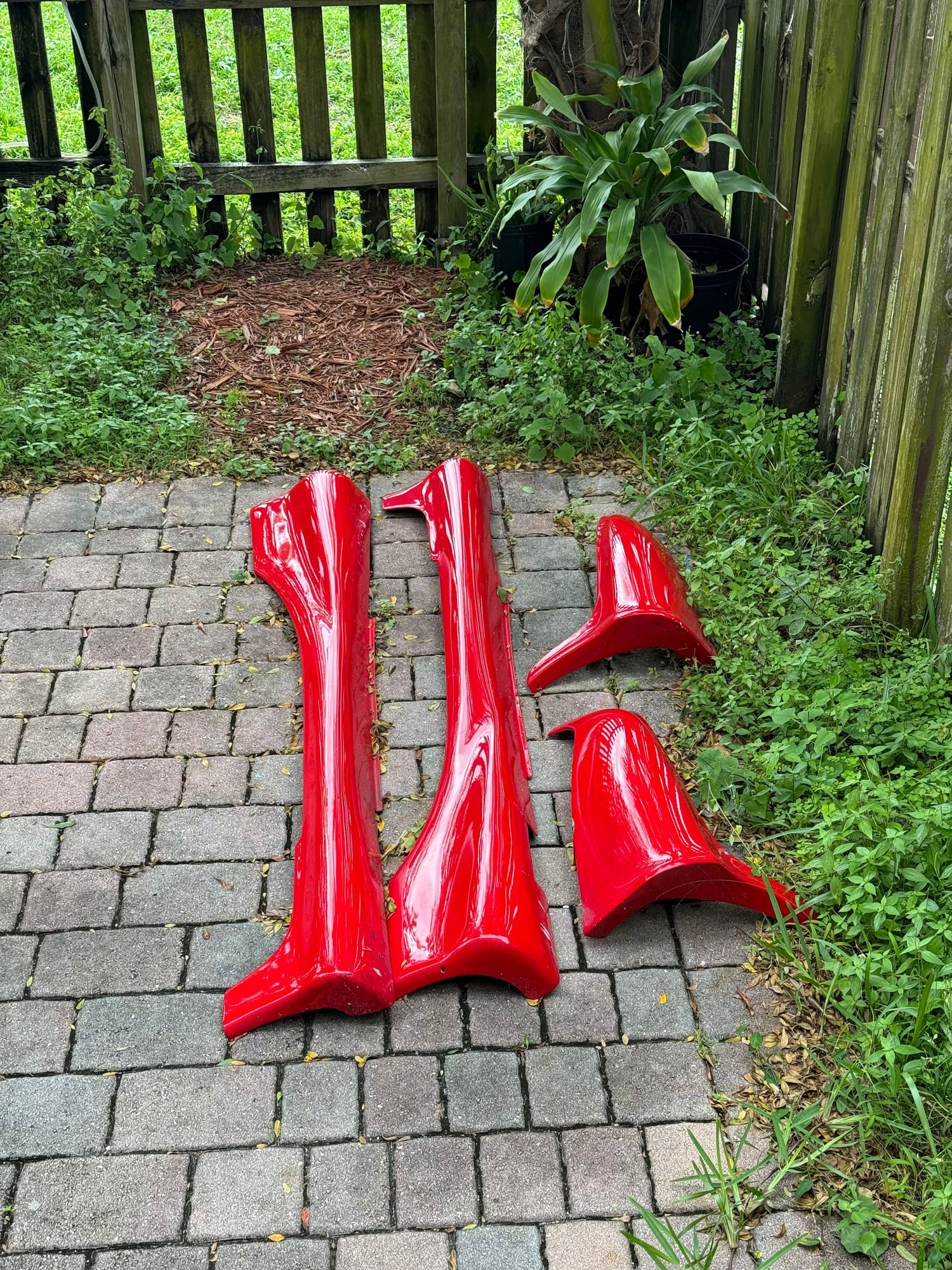 Exterior Body Parts - FD3S side skirts/mud guard - Used - 1992 to 2002 Mazda RX-7 - Miami, FL 33172, United States