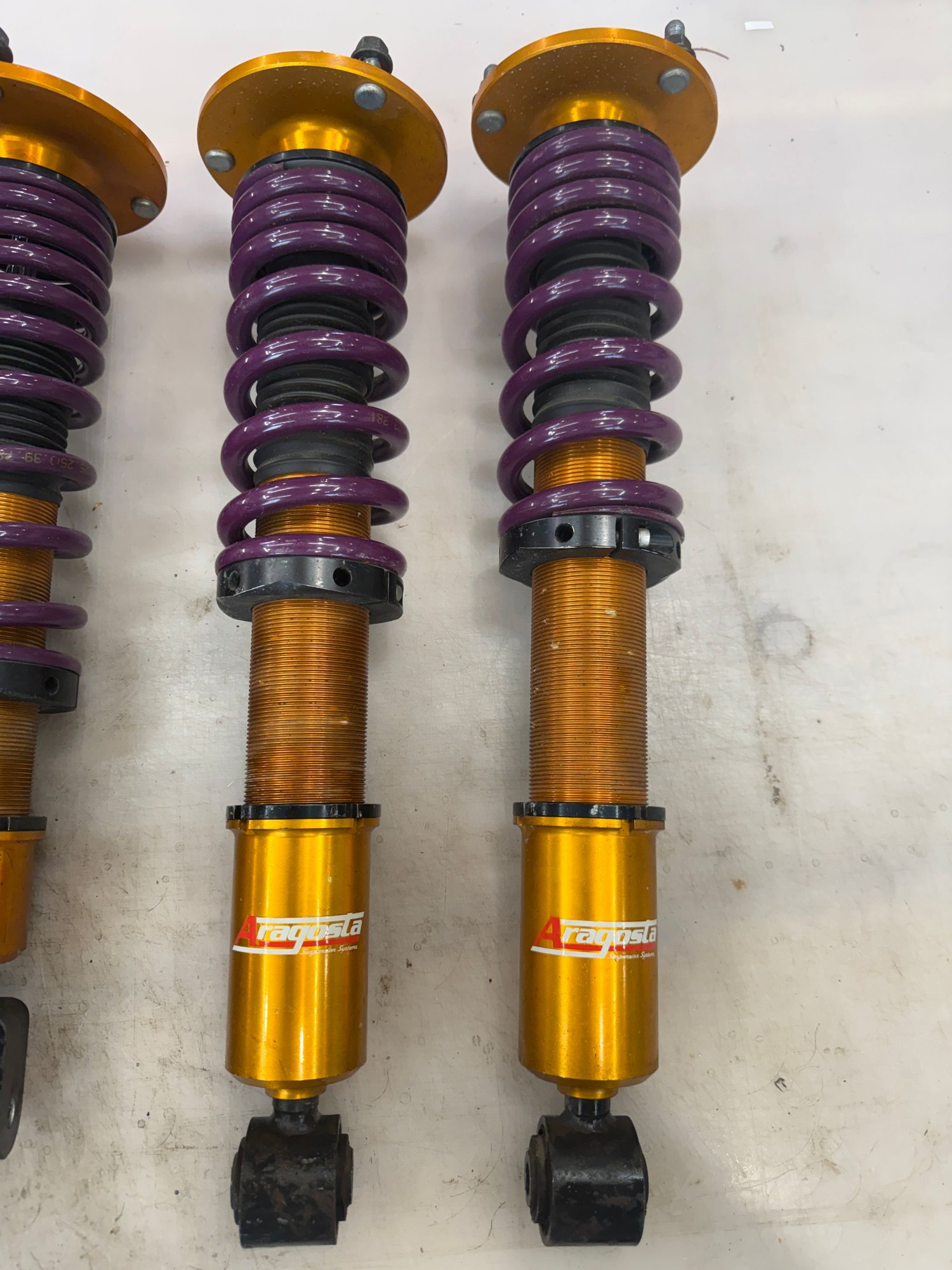 Steering/Suspension - Knight Sports Aragosta Coilovers - Used - 1992 to 2002 Mazda RX-7 - Glenmoore, PA 19343, United States
