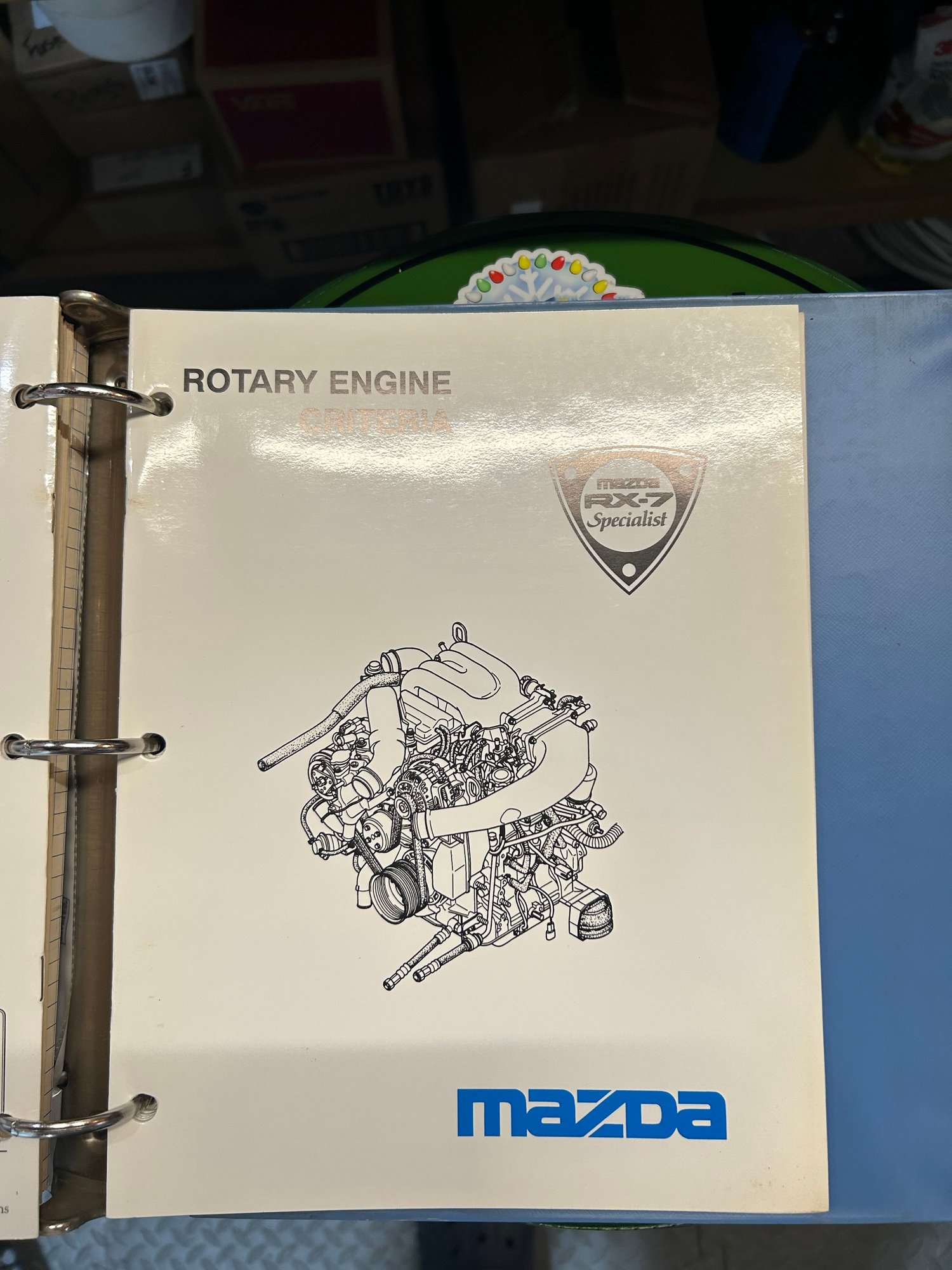 Miscellaneous - Mazda Dealer rx7 tech binder - Used - 0  All Models - West Chester, PA PA, United States