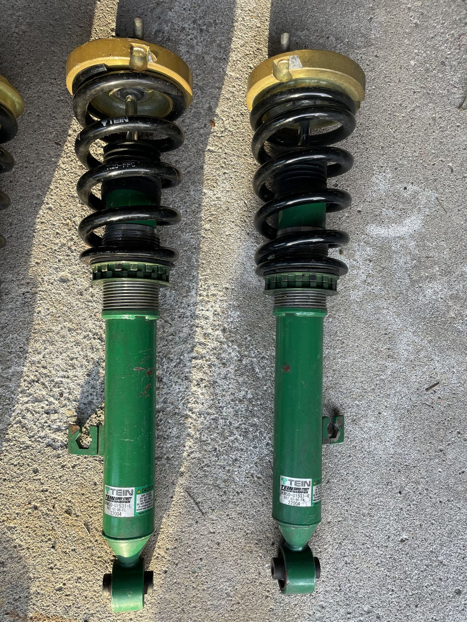 Steering/Suspension - FD3S TEIN Super Street Dampers - Used - 1991 to 2002 Mazda RX-7 - Seekonk, MA 02771, United States