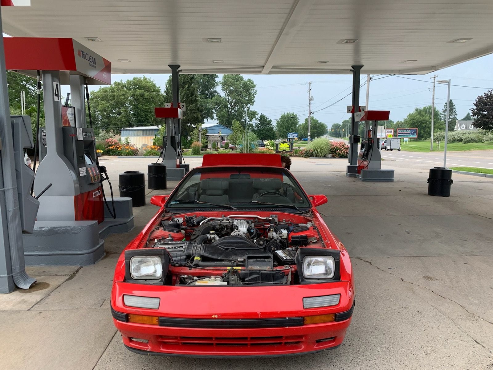 1988 Mazda RX-7 - 1988 RX-7 Vert - Used - VIN JM1FC3518J0101566 - 99,000 Miles - Other - 2WD - Manual - Convertible - Red - Milford, MI 48381, United States