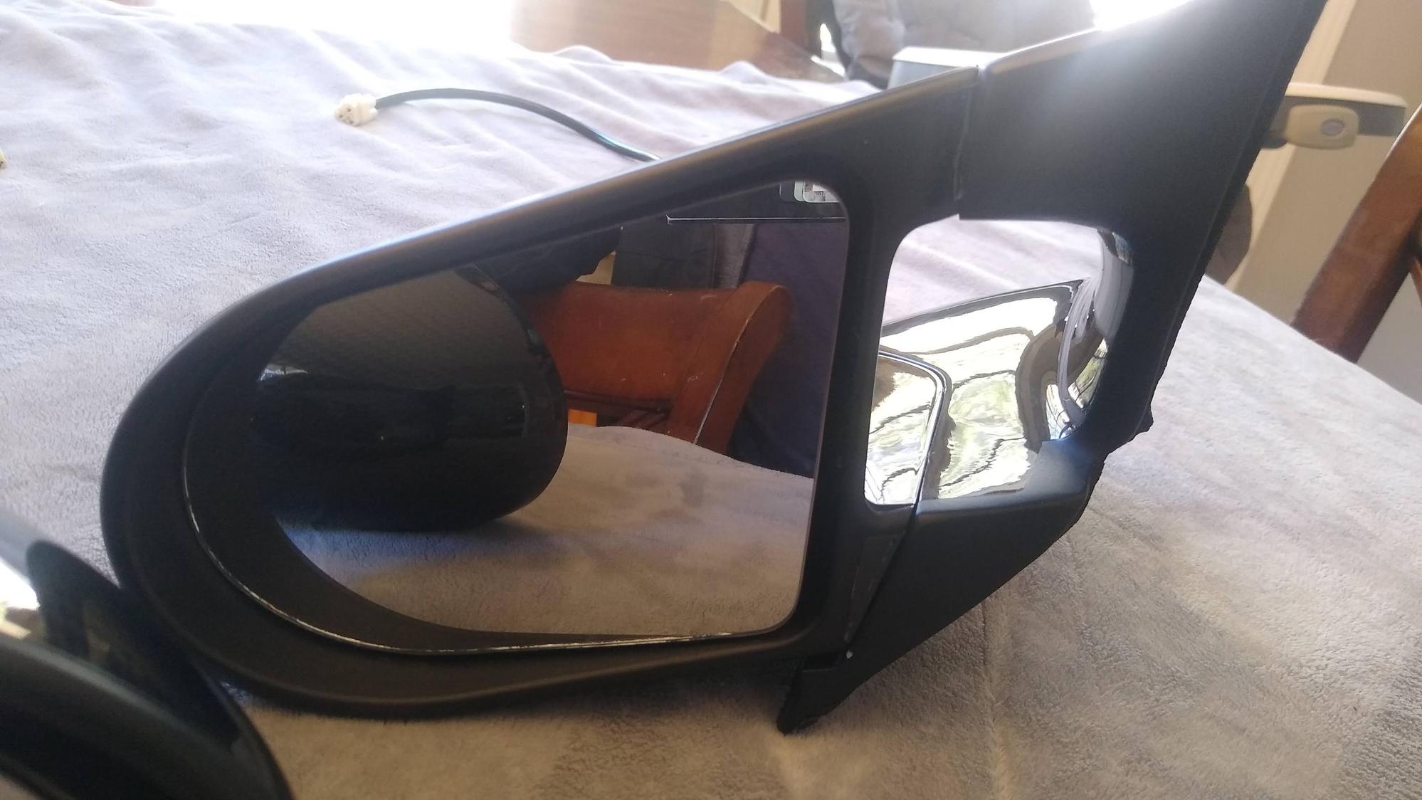 Exterior Body Parts - Ganador Mirrors for FD, Carbon Fiber Look, Very Nice Condition - Used - 1993 to 2002 Mazda RX-7 - Dawsonville, GA 30534, United States