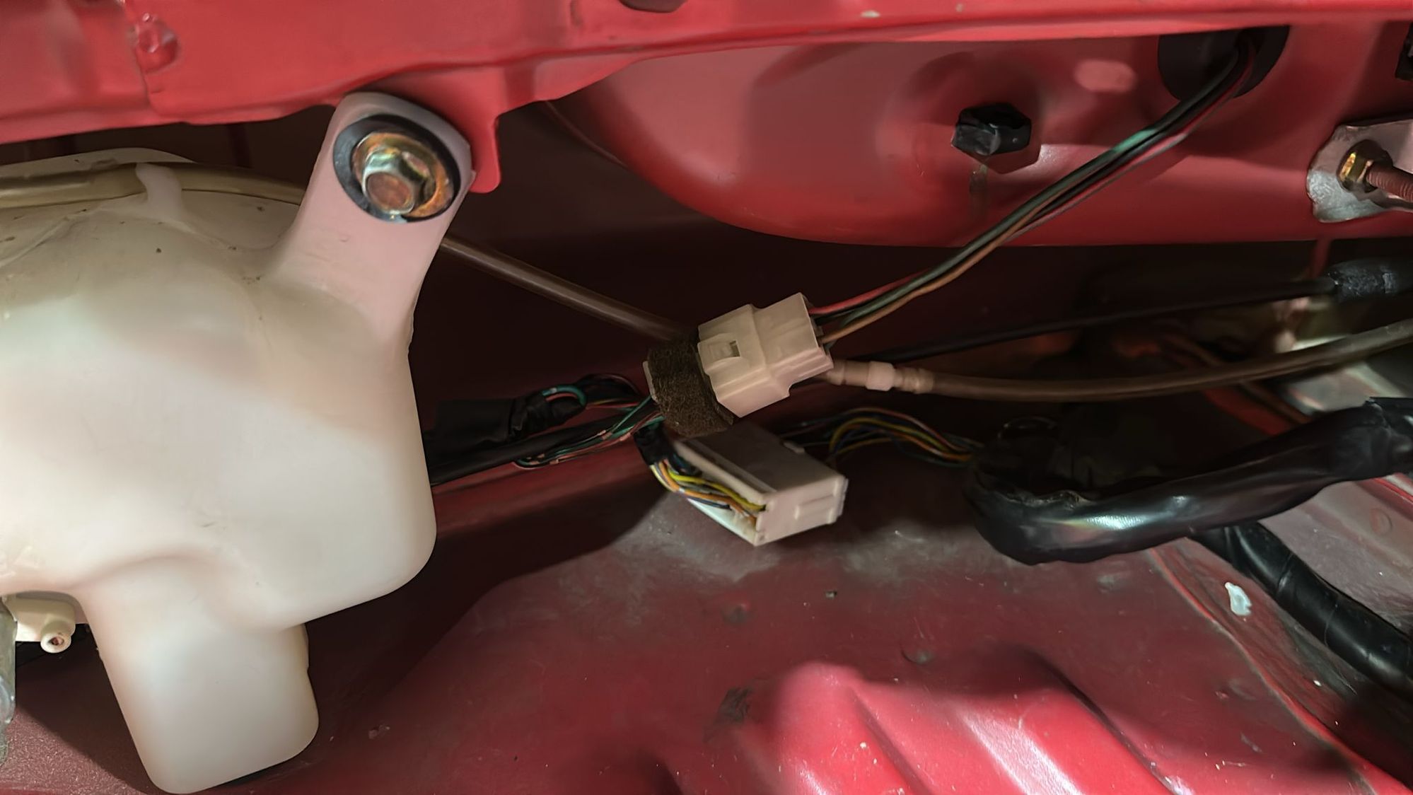 Connector in lower position is x-23 I believe