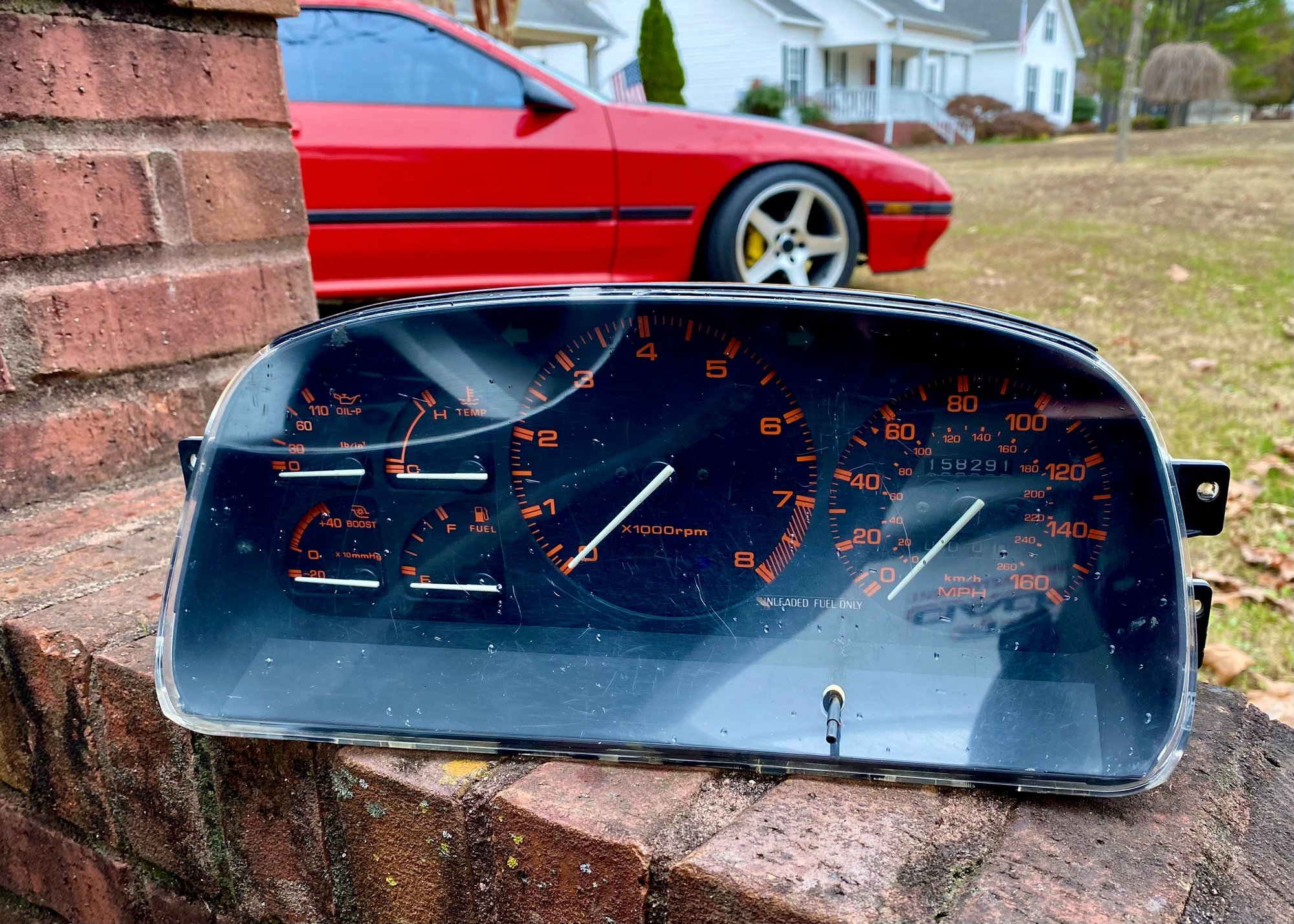 Interior/Upholstery - S4 TII Gauge Cluster & S4 A/C Logicon - Used - 1986 to 1988 Mazda RX-7 - Elkmont, AL 35620, United States