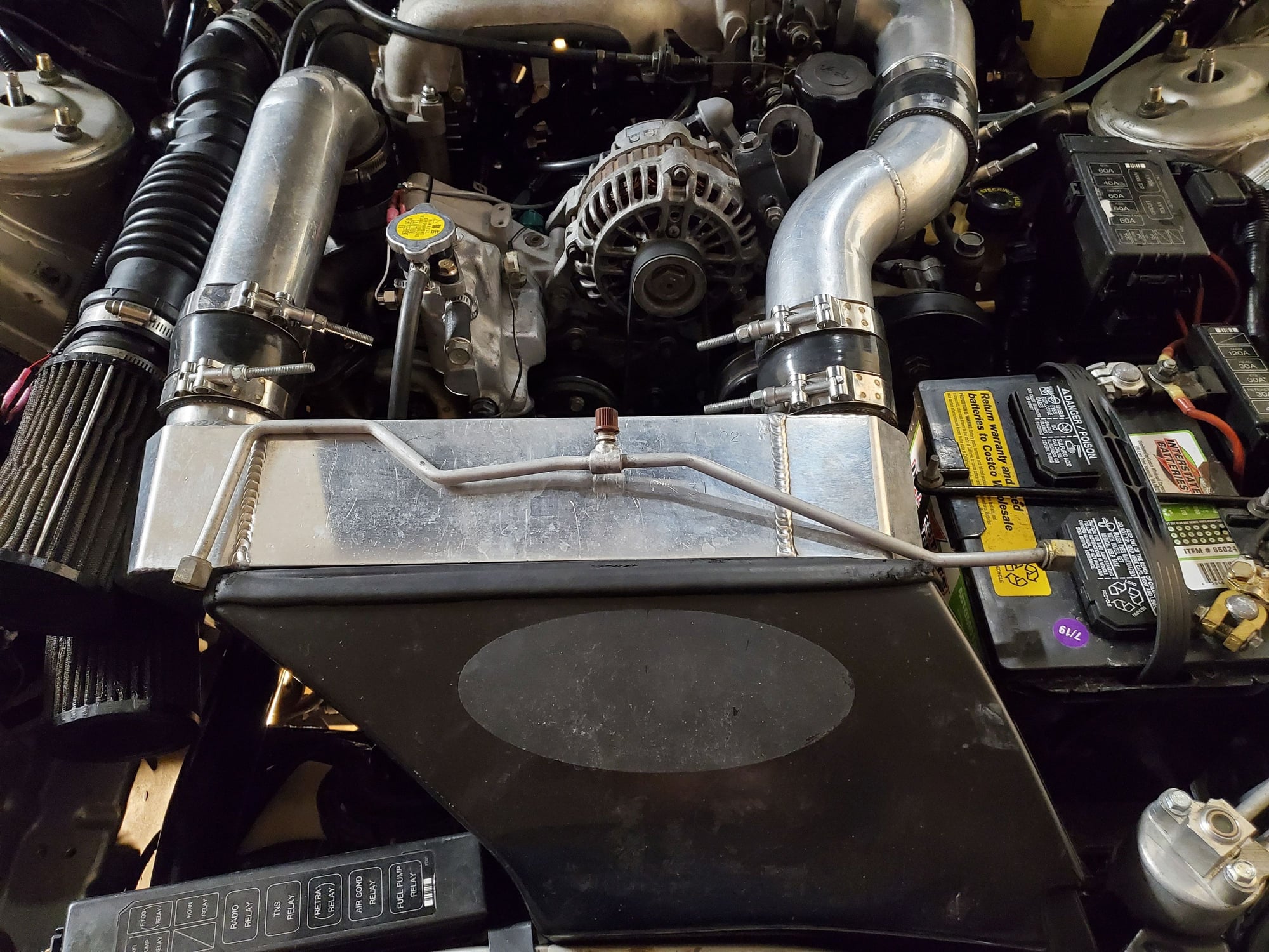 Engine - Intake/Fuel - M2 Intercooler - Used - 1993 to 1995 Mazda RX-7 - Chicago, IL 60625, United States