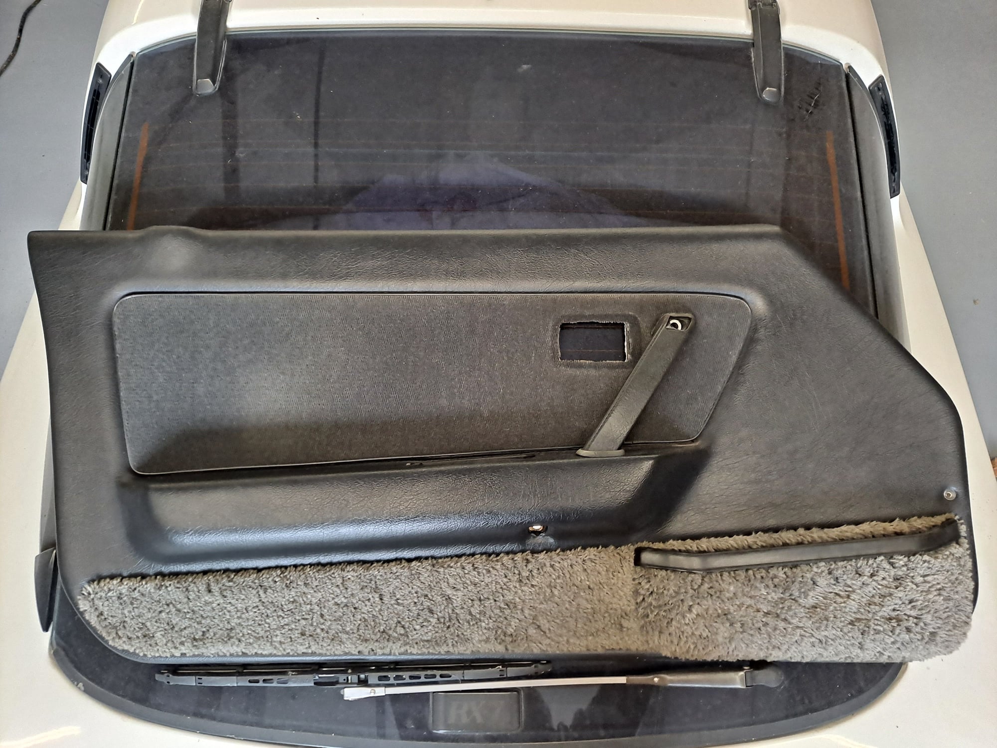 Interior/Upholstery - GSL-SE door cards grey - Used - 1979 to 1985 Mazda RX-7 - Liberty, MO 64068, United States