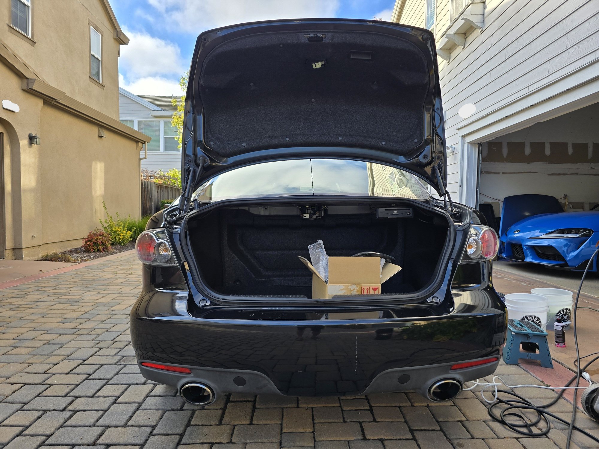 Before the replacement.