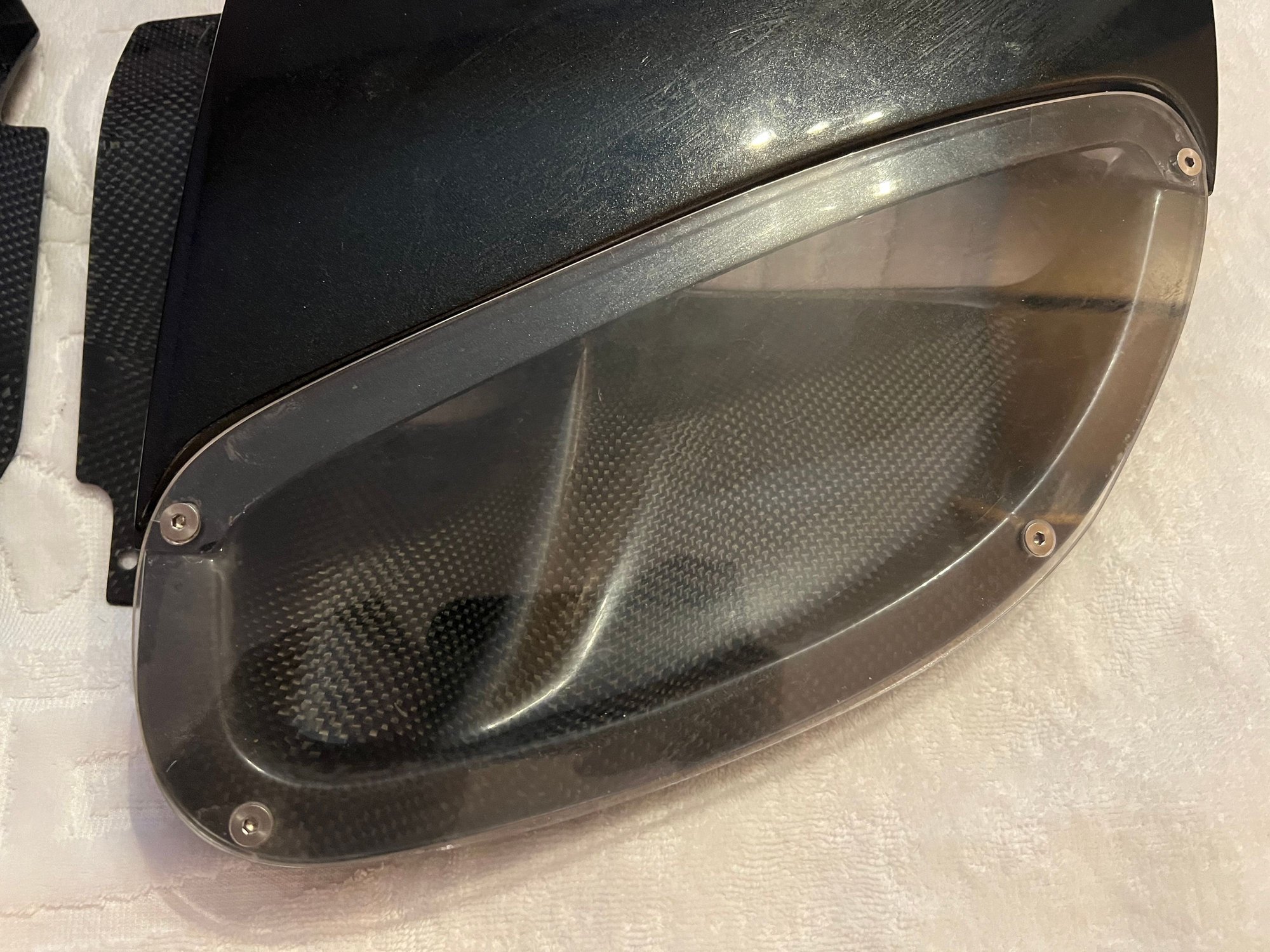 Exterior Body Parts - Original R-Magic H3 Headlight Kit w/ Carbon Bases - Used - 1992 to 2002 Mazda RX-7 - London HA27DY, United Kingdom