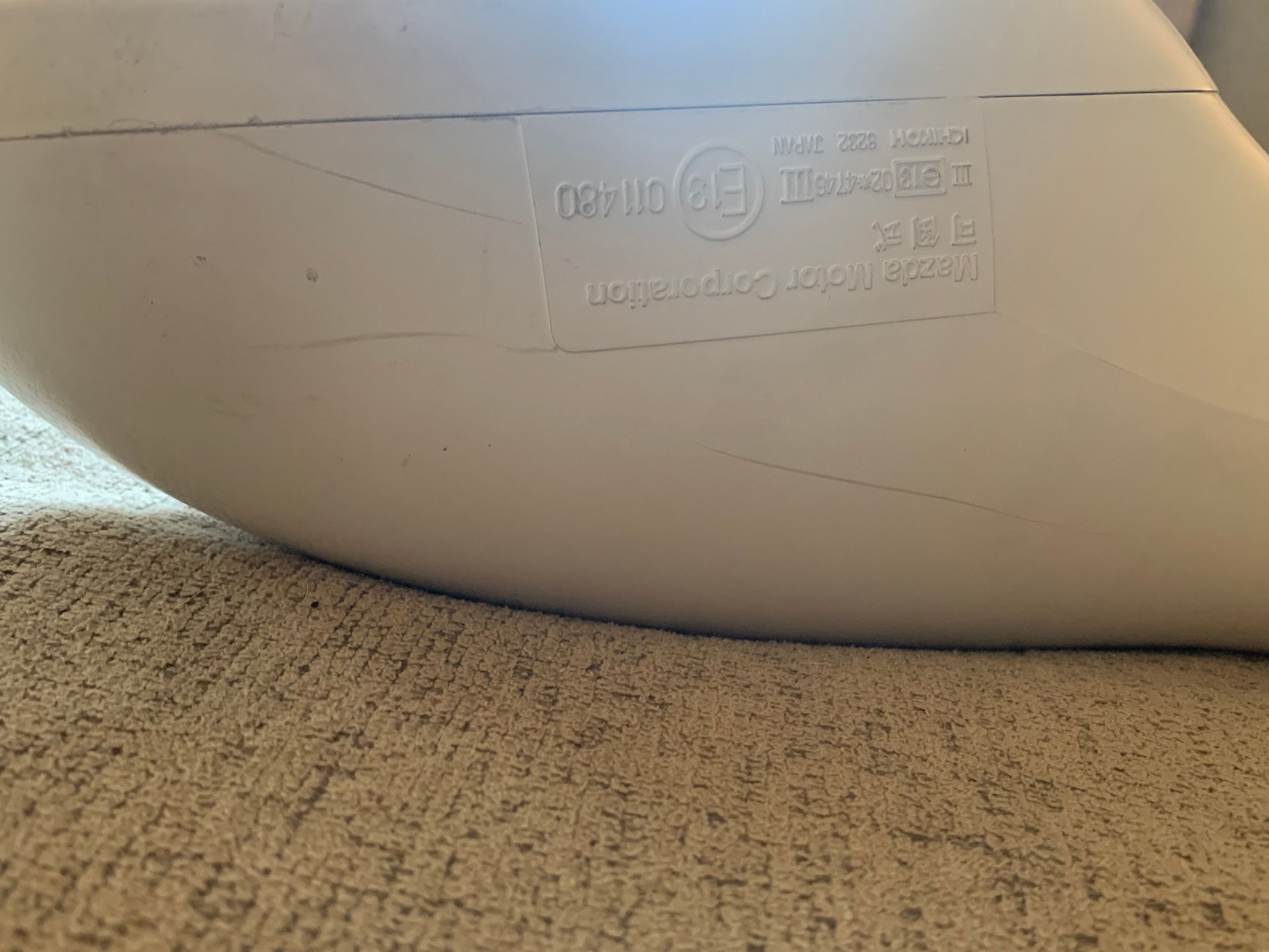 Exterior Body Parts - RHD Side View Mirrors - Used - 1992 to 2002 Mazda RX-7 - Portland, OR 97201, United States