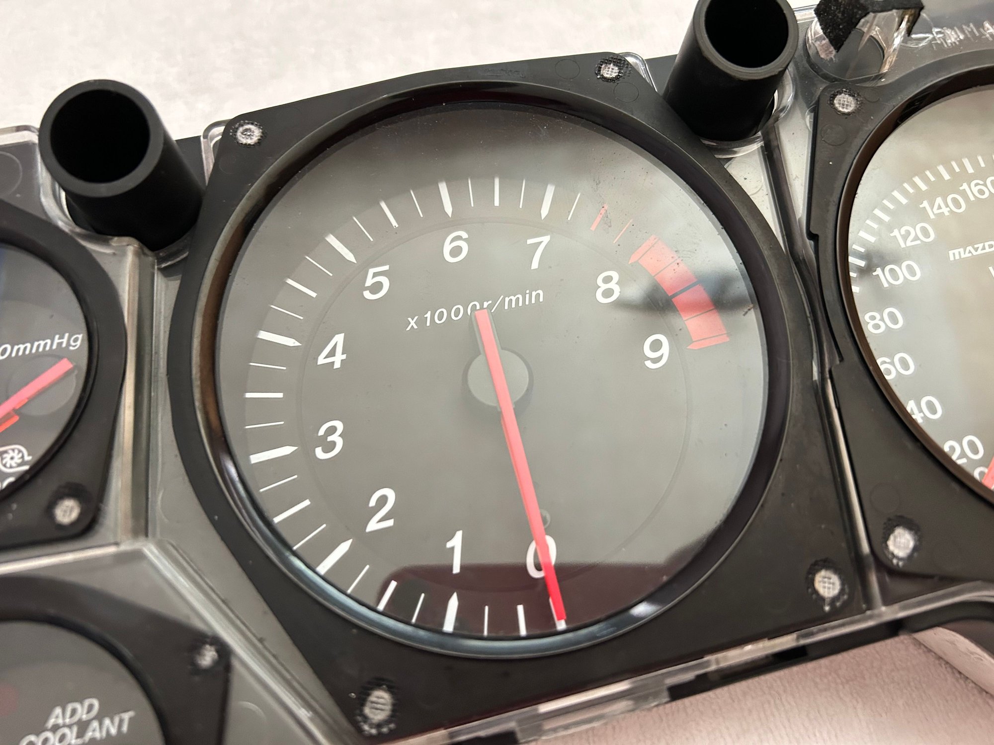 Interior/Upholstery - OEM 1999 Instrument Cluster w/ Mazdaspeed Speedometer - Used - 1992 to 2002 Mazda RX-7 - London HA27DY, United Kingdom