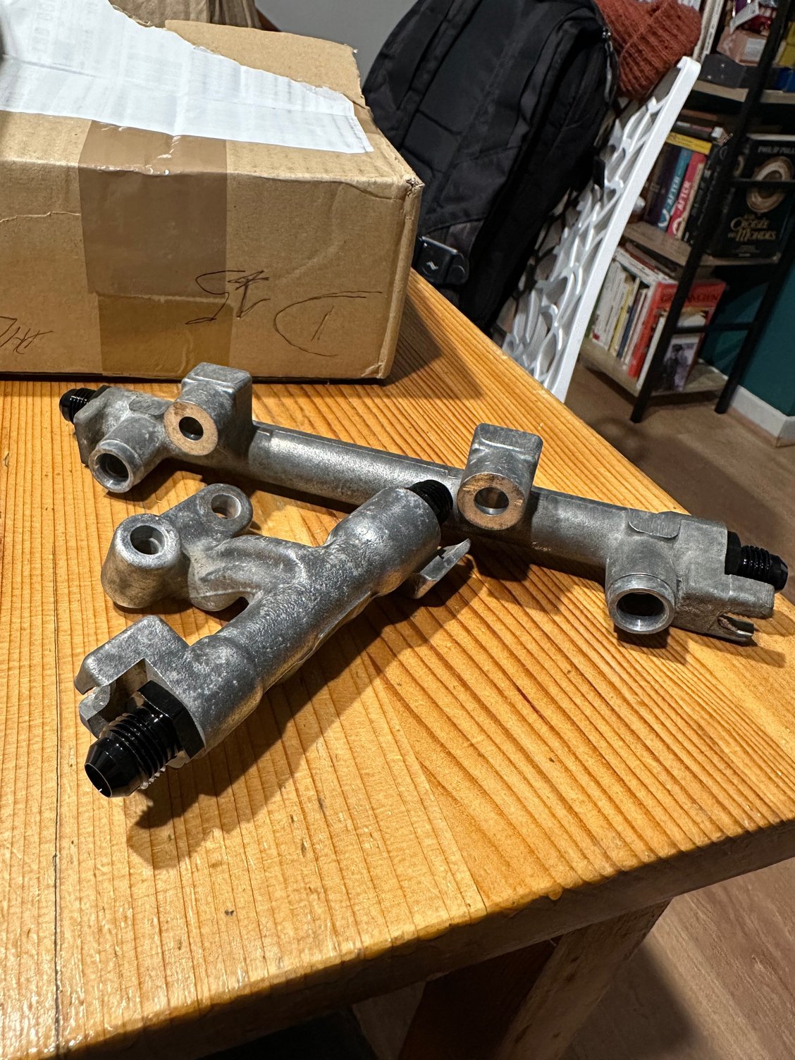 Fuel rail convert to AN6
