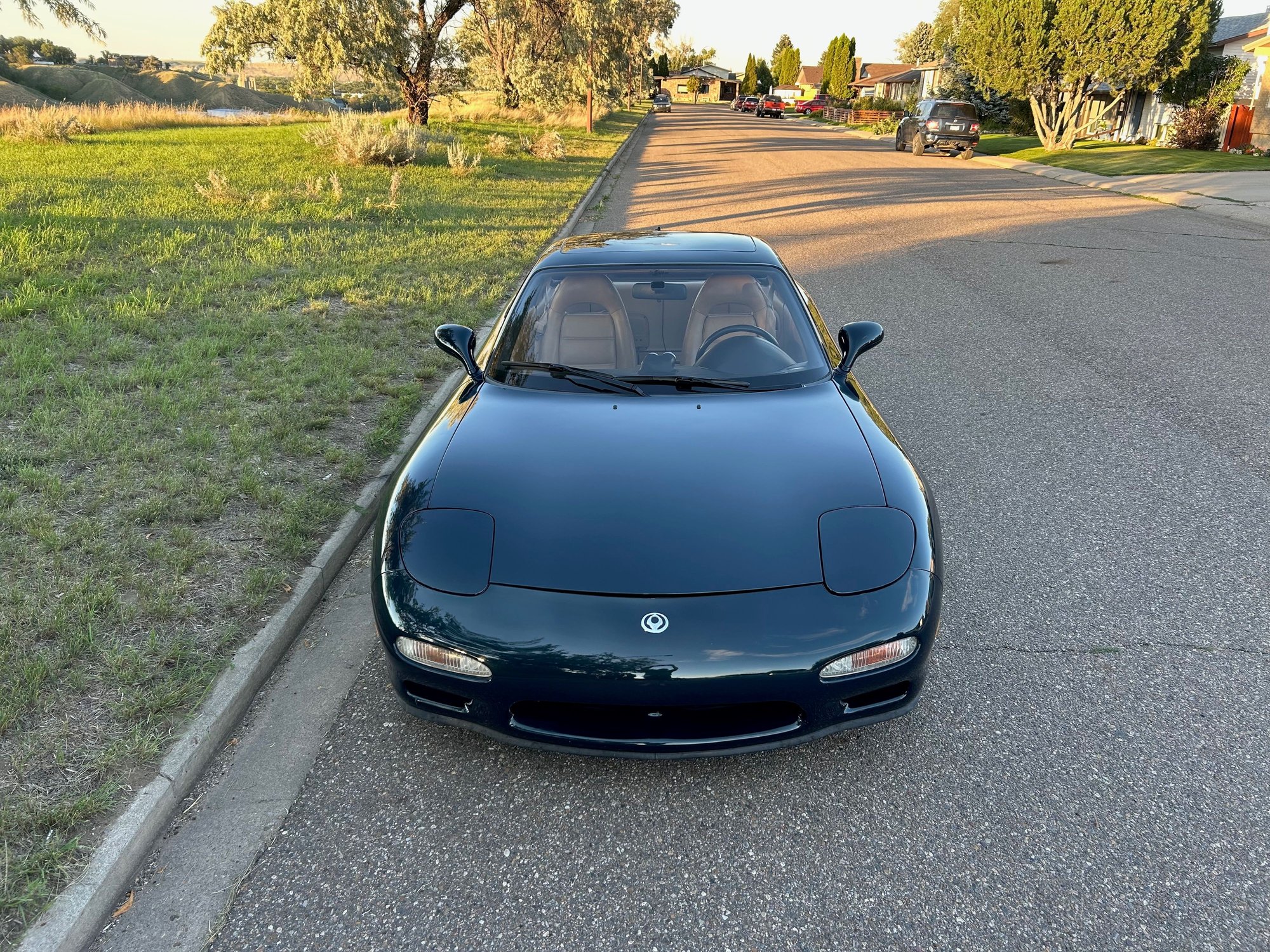 1993 Mazda RX-7 - 1993 RX-7 Manual Montego Blue Touring - Factory repaint, fresh street port rotary - Used - VIN JM1FD3318P0203166 - 83,000 Miles - Other - 2WD - Manual - Coupe - Blue - Calgary, AB T1B4C3, Canada
