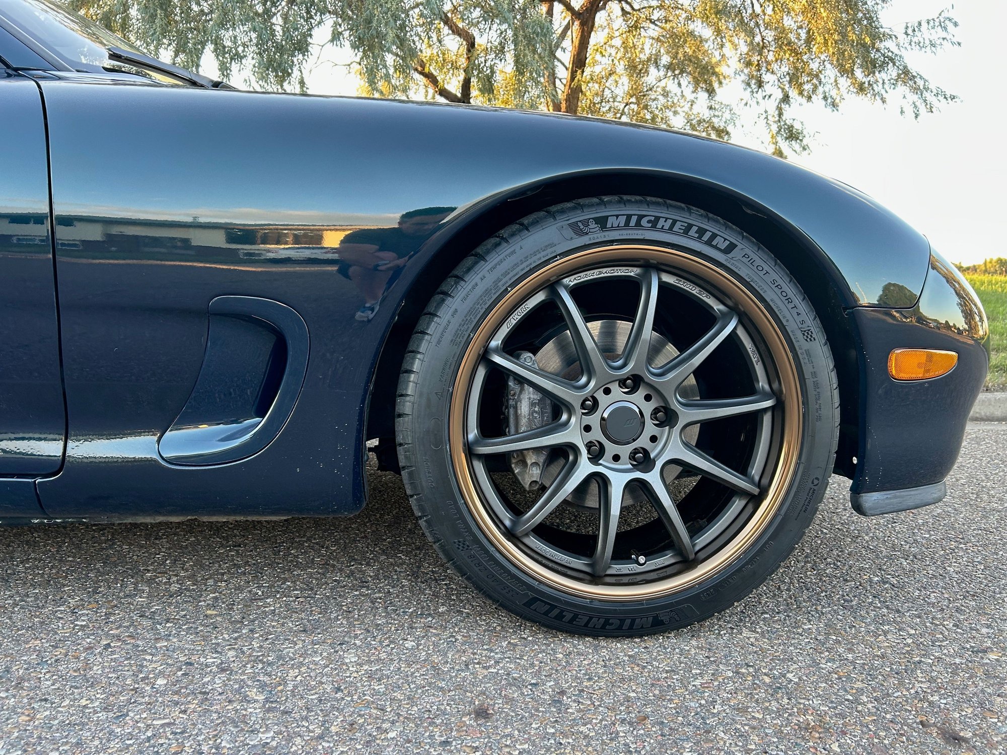 1993 Mazda RX-7 - 1993 RX-7 Manual Montego Blue Touring - Factory repaint, fresh street port rotary - Used - VIN JM1FD3318P0203166 - 83,000 Miles - Other - 2WD - Manual - Coupe - Blue - Calgary, AB T1B4C3, Canada