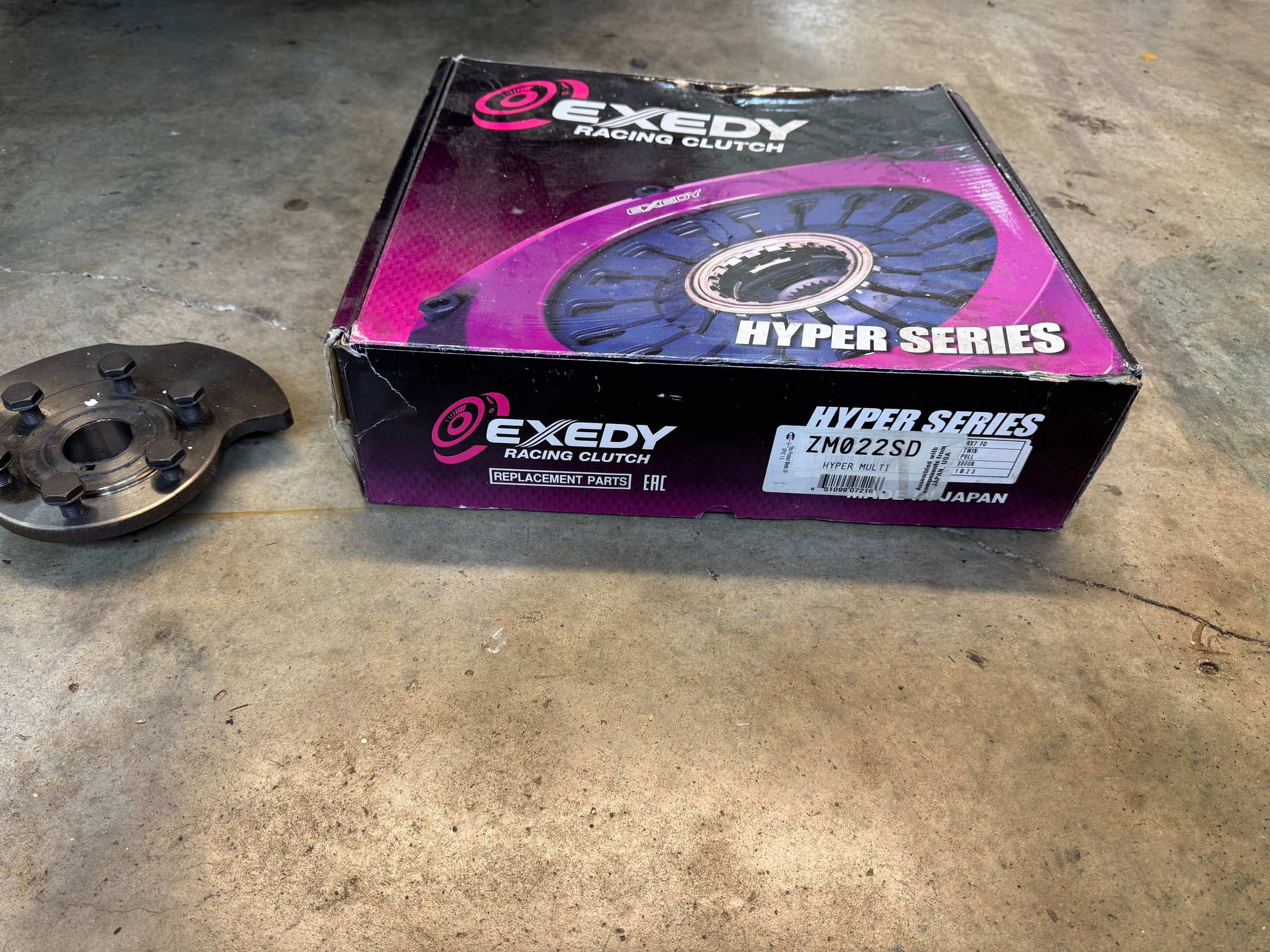 Drivetrain - Exedy hyper multi twin disc clutch FD - Used - 1993 to 1995 Mazda RX-7 - Leonardtown, MD 20650, United States