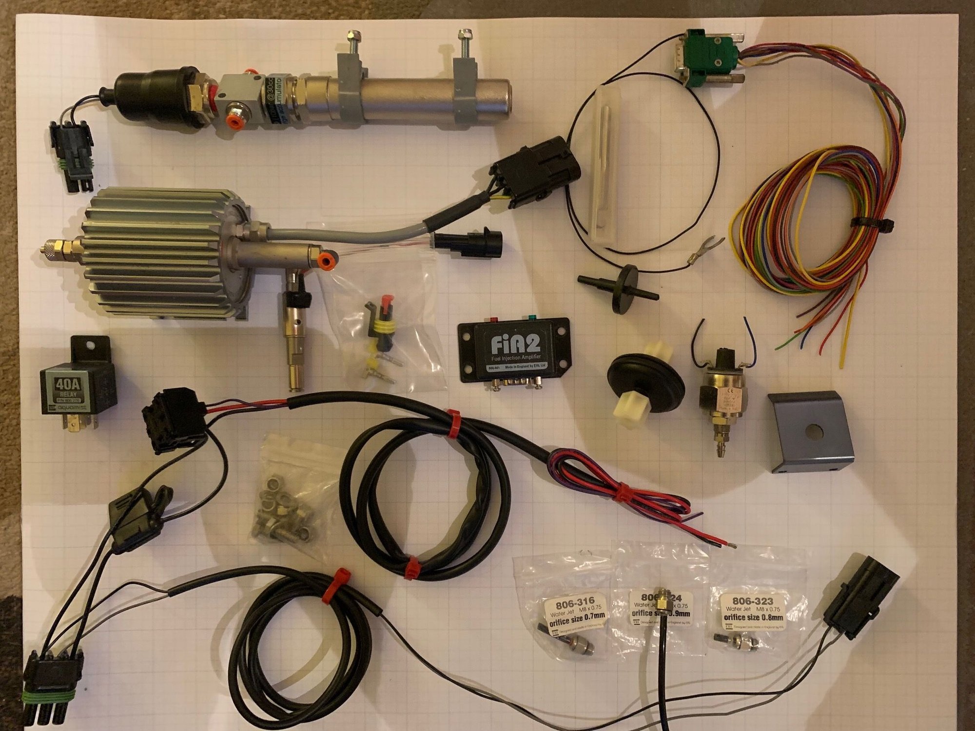 Engine - Power Adders - Aquamist 2d Water Injection System plus extras - Used - 0  All Models - Santa Clara, CA 95051, United States