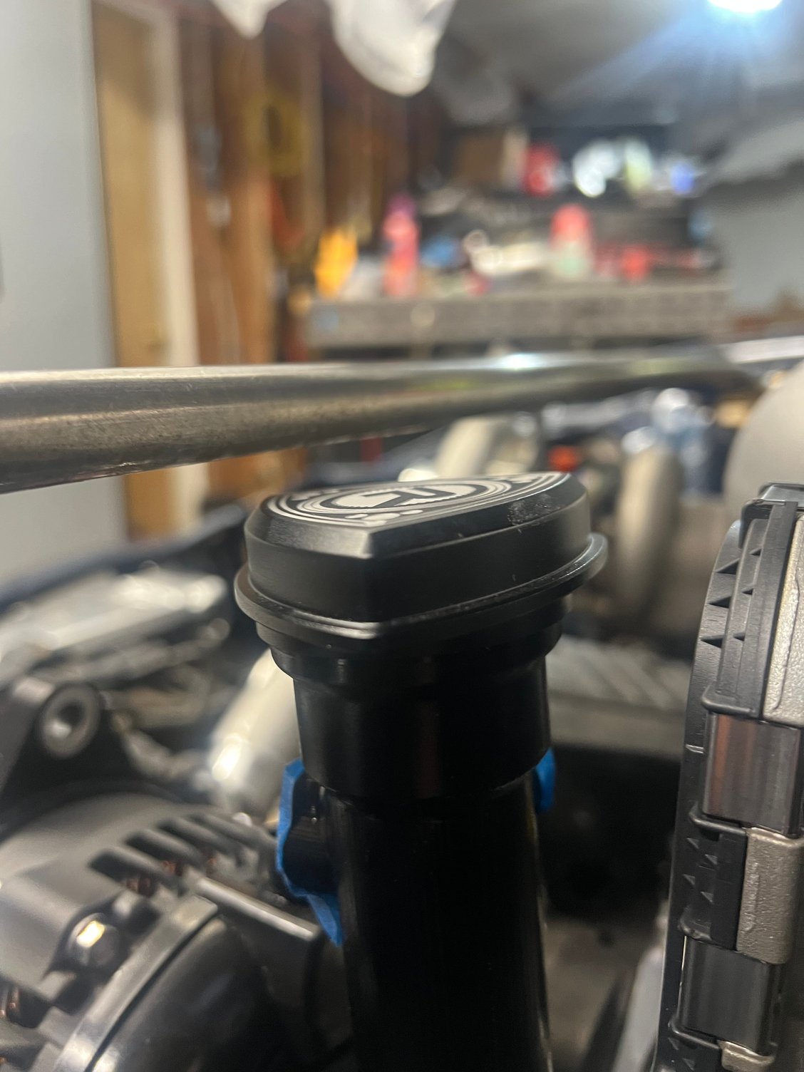 Clears the Mazdaspeed strut bar
