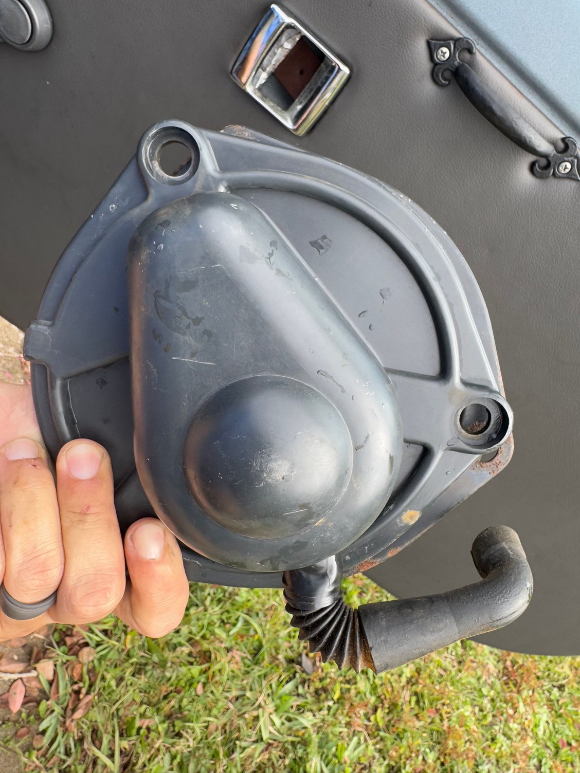 The �Avacado� heater blower cover
