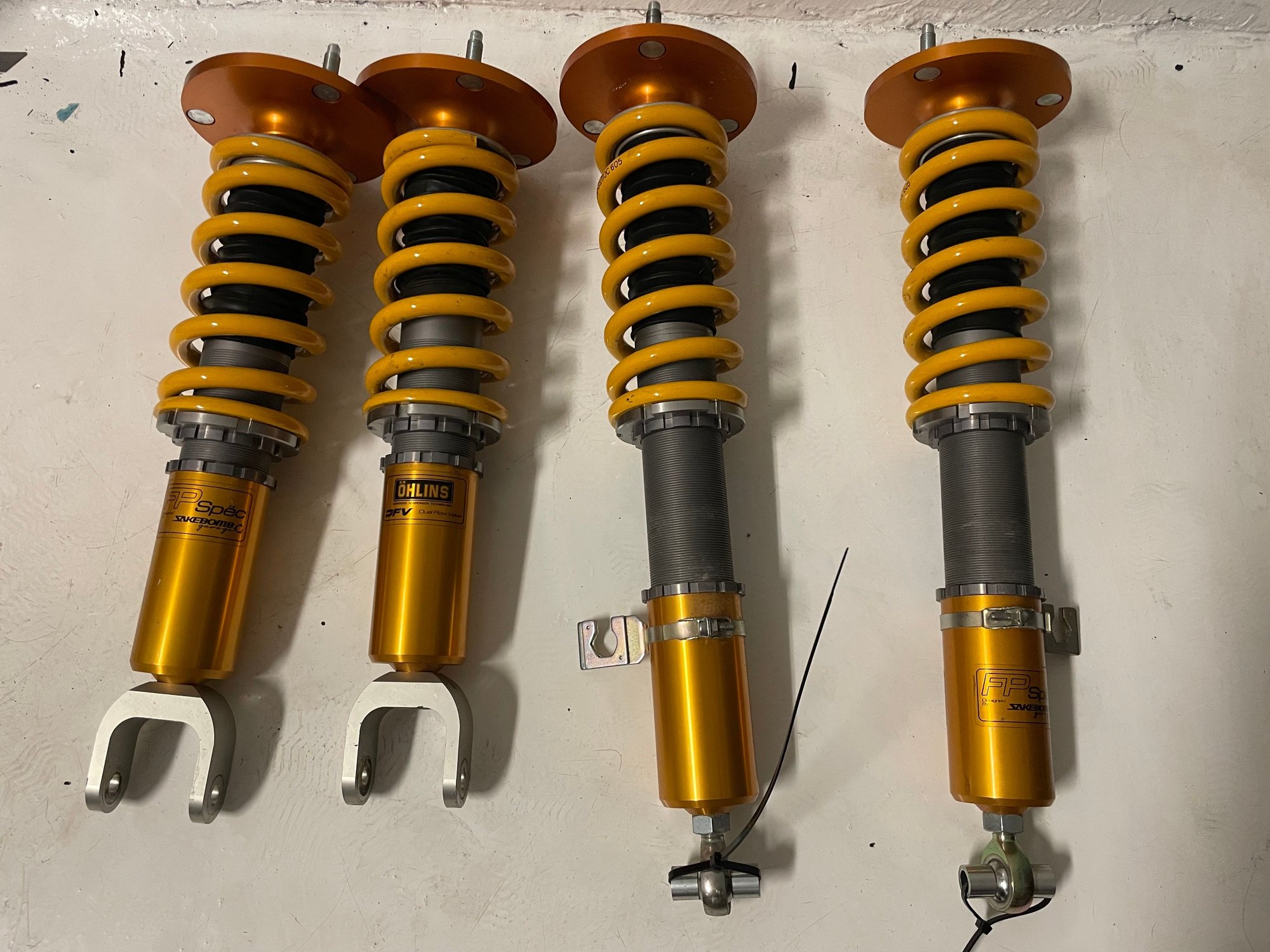 Steering/Suspension - Ohlins DFV with some upgrades, less than 100 miles - Used - 1993 to 2002 Mazda RX-7 - Fremont, CA 94536, United States