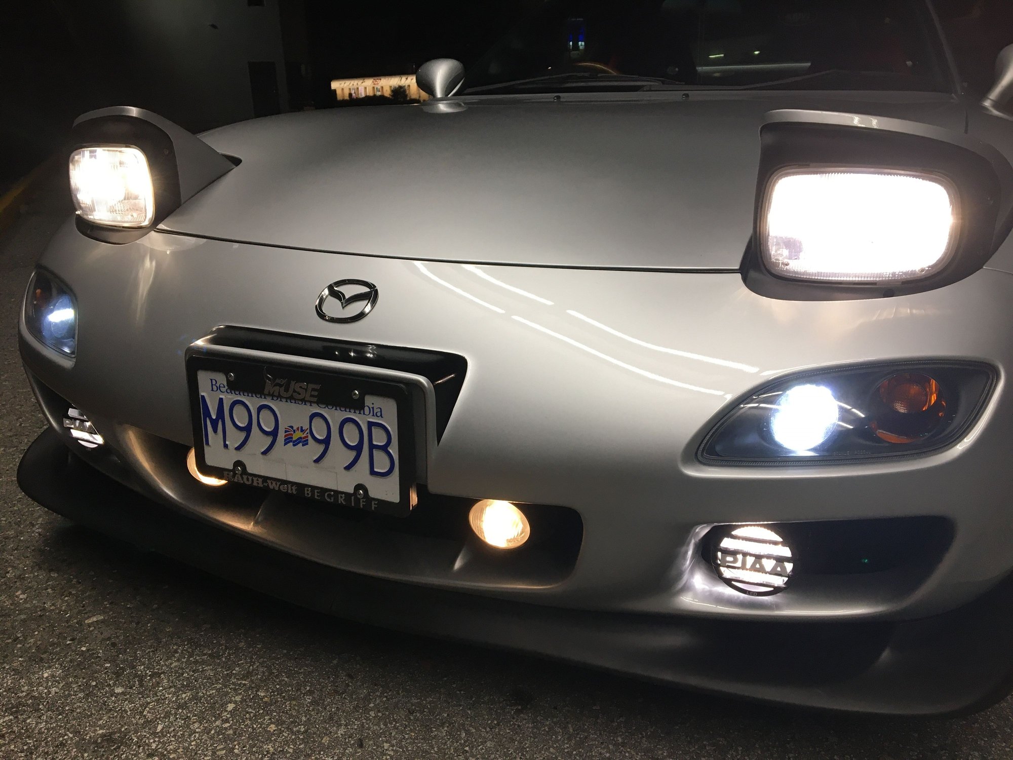 Accessories - Moosestache  - FD '99 Spec Bumper Fat Lip Disguise Sticker - Test Proto-type - New - 1999 to 2003 Mazda RX-7 - Richmond, BC V7C 2R, Canada