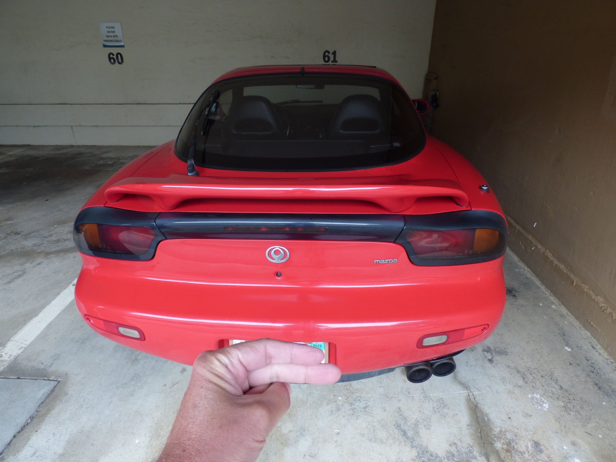 1993 Mazda RX-7 - One owner Touring model. - Used - VIN JM1FD3310P0202657 - 251,000 Miles - 2WD - Automatic - Coupe - Red - Pacifica, CA 94044, United States