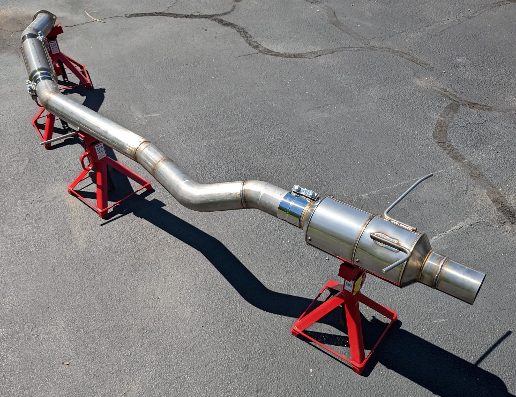 Engine - Exhaust - FD3S 3.5" Exhaust System - Bolt on - New - 1993 to 2002 Mazda RX-7 - Roselle, IL 60172, United States