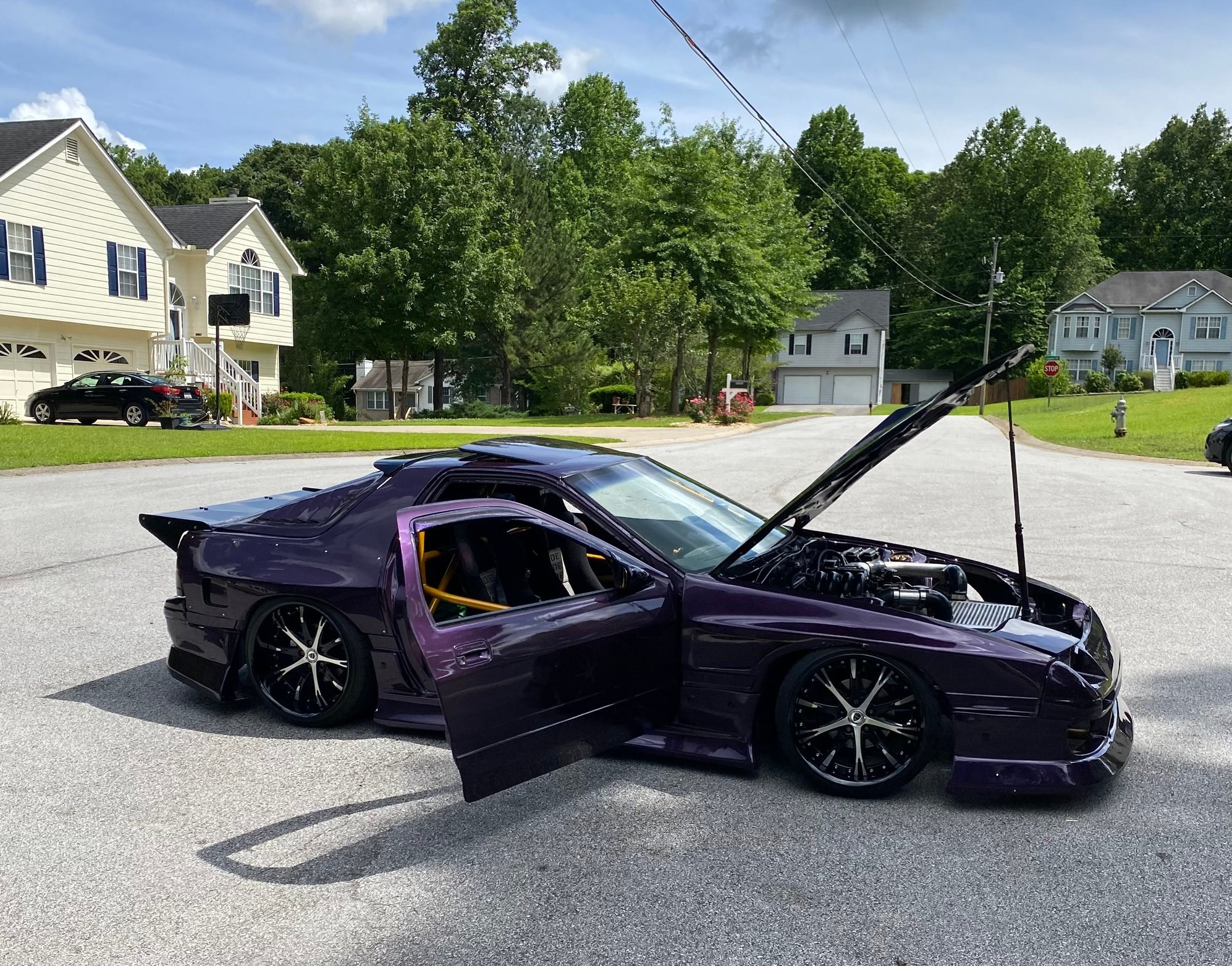 1986 Mazda RX-7 - Mazda rx7 fc - Used - VIN Jm1fc3313g0146510 - 5,000 Miles - 2 cyl - 2WD - Manual - Coupe - Purple - Avilla, IN 46710, United States