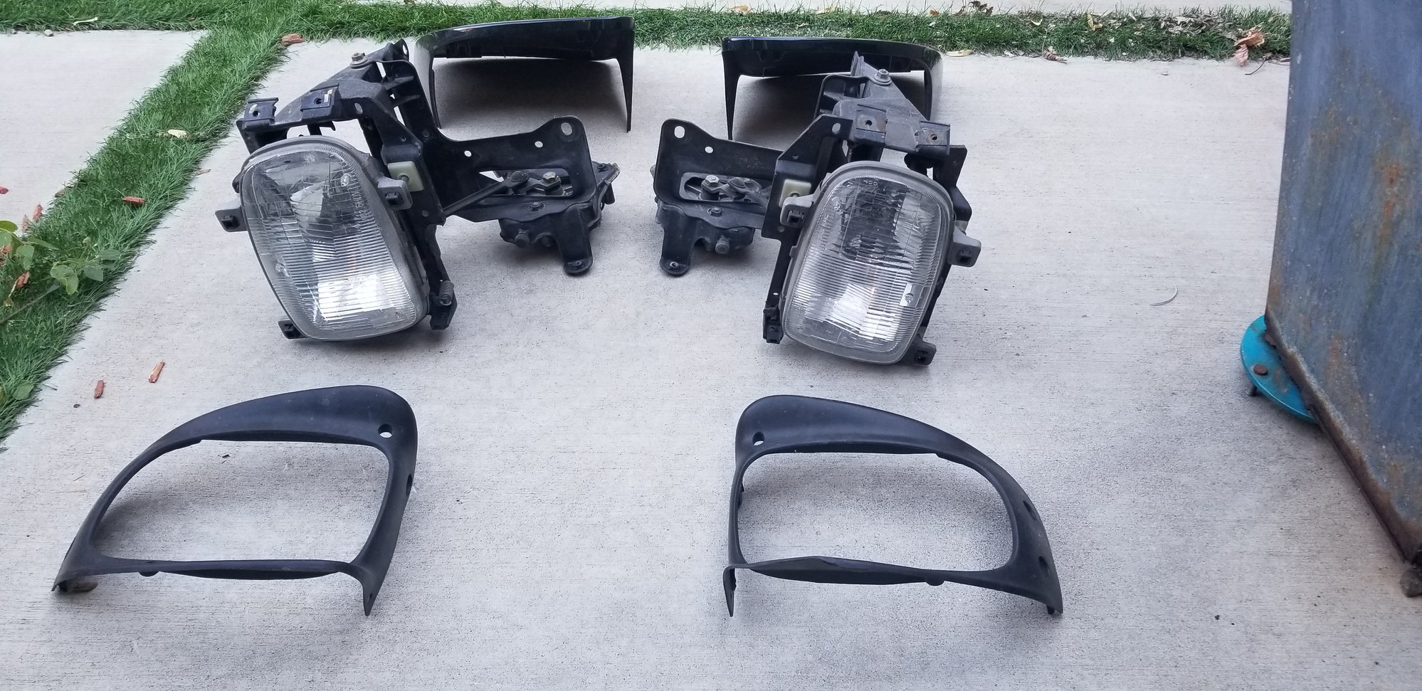 Lights - FD Popup Headlight set (full assembly) - Used - 1994 to 1995 Mazda RX-7 - Denver, CO 80211, United States