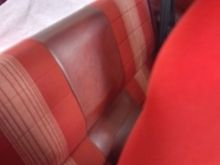 Series 2 burgundy interior.  Front and rear seats are perfect.