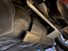 Mounted without the pump and fuel filter 