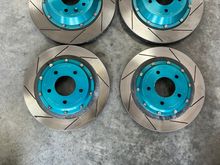 Rear 314x20mm rotors