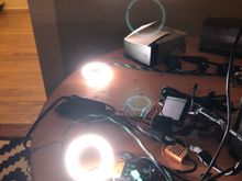 Trying out rings for my led headlights.