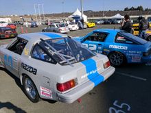 That’s John Mueller next to me on the grid.  My ITA car is almost the exact same color as his.  We both had out times chucked (me for underweight) and Werner starting way back 