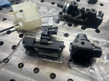 Fuel components and rebuilt brake master cylinder
