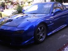 rx7 blue