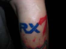 showing some rx7 pride (tattooed it myself)