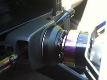 NRG slim hub and quick release