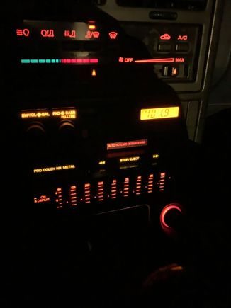 After the third attempt at finding a stock stereo replacement I located one that works well. The unit I had was shot and was unable to find anyone to attempt to repair it.