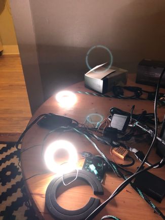 Trying out rings for my led headlights.