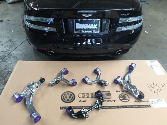 New bushings Powerflex