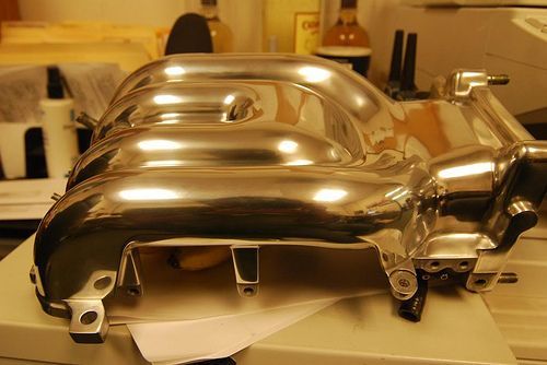 Hand polished UIM after final buffing