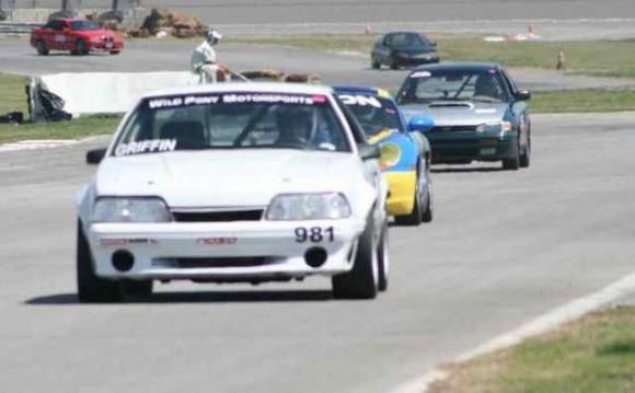 First event with the GR40 Suspension. We blew a motor at Cali Speedway.