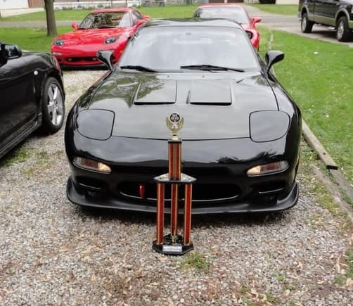 Our group back from the Import Face Off, Mines one first place in its class.  =)