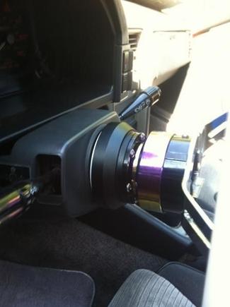 NRG slim hub and quick release