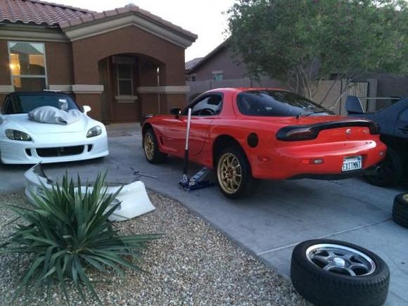 Taking the CE28N's off the S2k and putting them on the FD