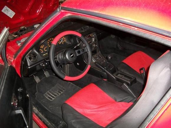 Interior driver's side